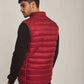 Men Regular Fit Vest - Red