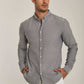 Men Slim Fit Shirt - Grey
