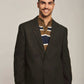 Men Regular Fit Blazer - Green