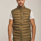 Men Regular Fit Vest - Green