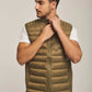 Men Regular Fit Vest - Green