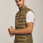 Men Regular Fit Vest - Green