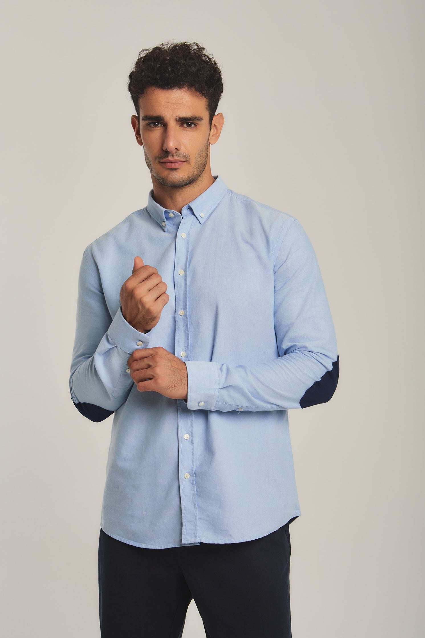 Men Slim Fit Shirt - Blue