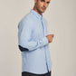 Men Slim Fit Shirt - Blue