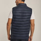 Men Regular Fit Vest - Navy