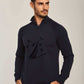 Men Regular Fit Pullover - Navy