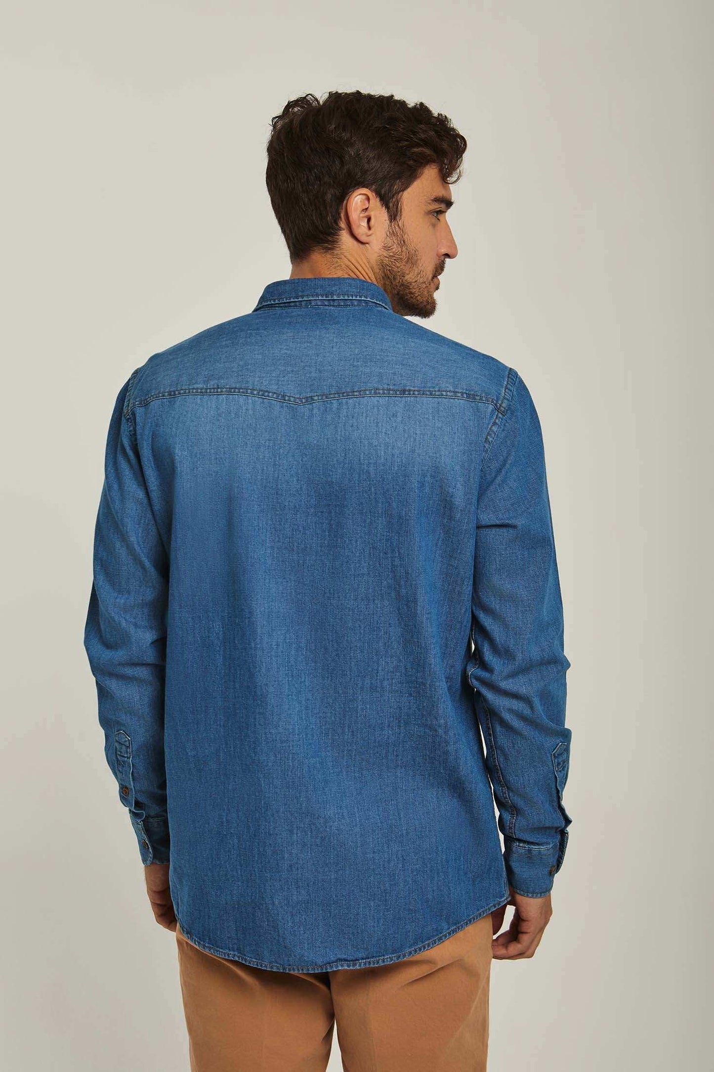 Men Regular Fit Shirt - Blue