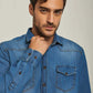 Men Regular Fit Shirt - Blue