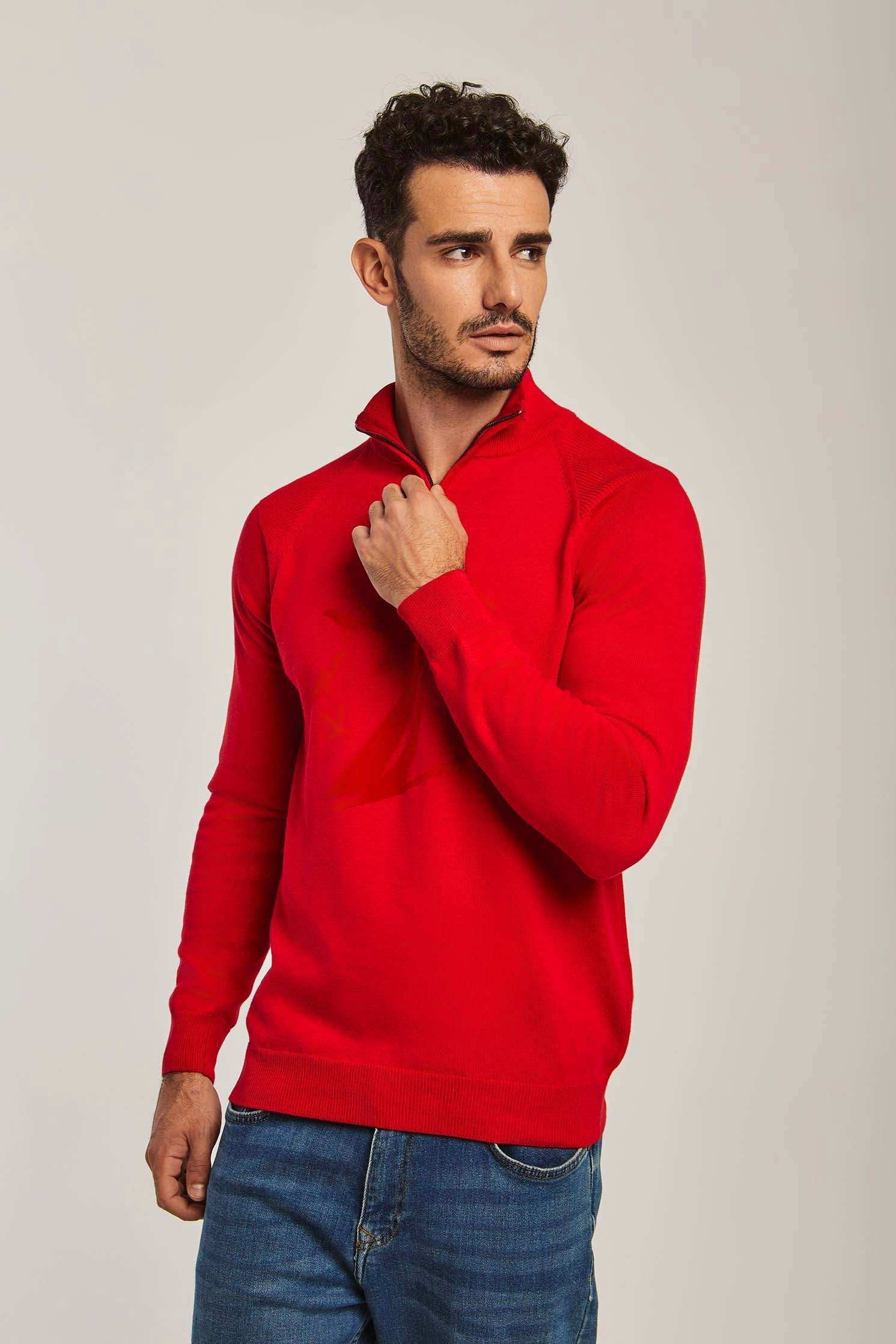 Men Regular Fit Pullover - Red
