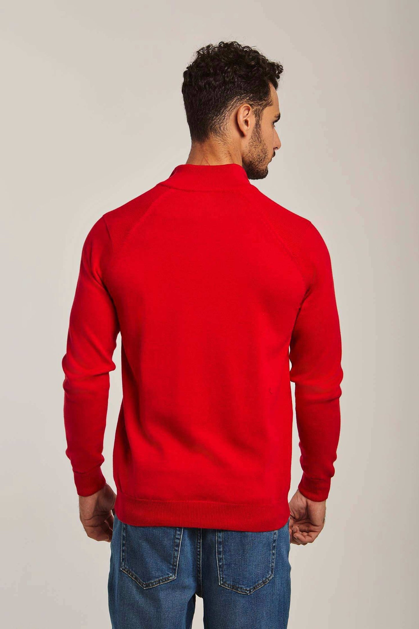 Men Regular Fit Pullover - Red