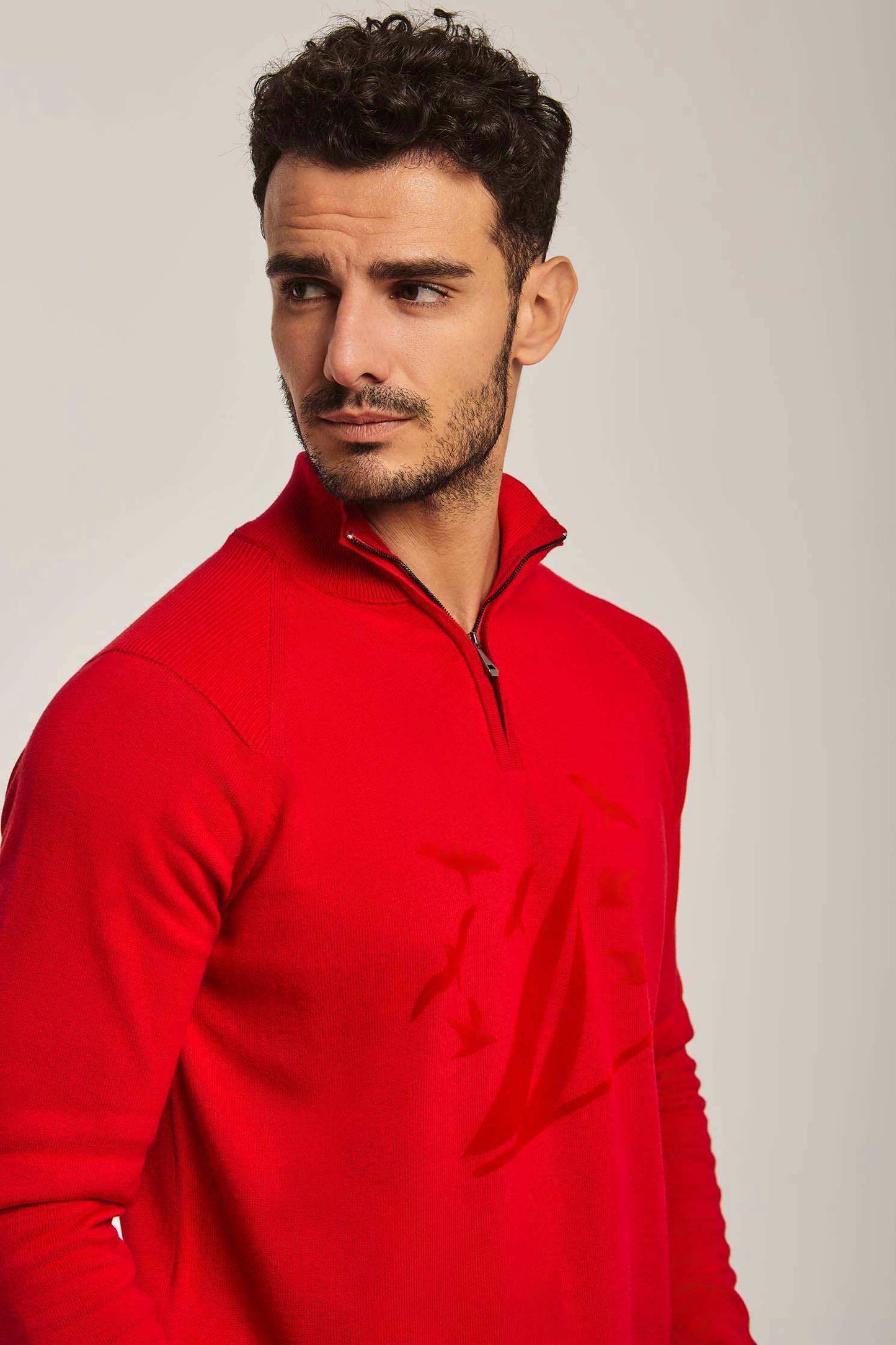 Men Regular Fit Pullover - Red
