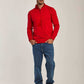 Men Regular Fit Pullover - Red