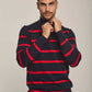 Men Regular Fit Pullover - Navy