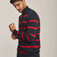 Men Regular Fit Pullover - Navy