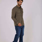 Men Slim Fit Shirt - Green