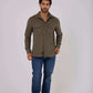 Men Slim Fit Shirt - Green