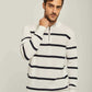 Men Regular Fit Pullover - Off White