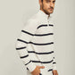 Men Regular Fit Pullover - Off White