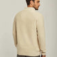 Men Regular Fit Cardigan - Beige