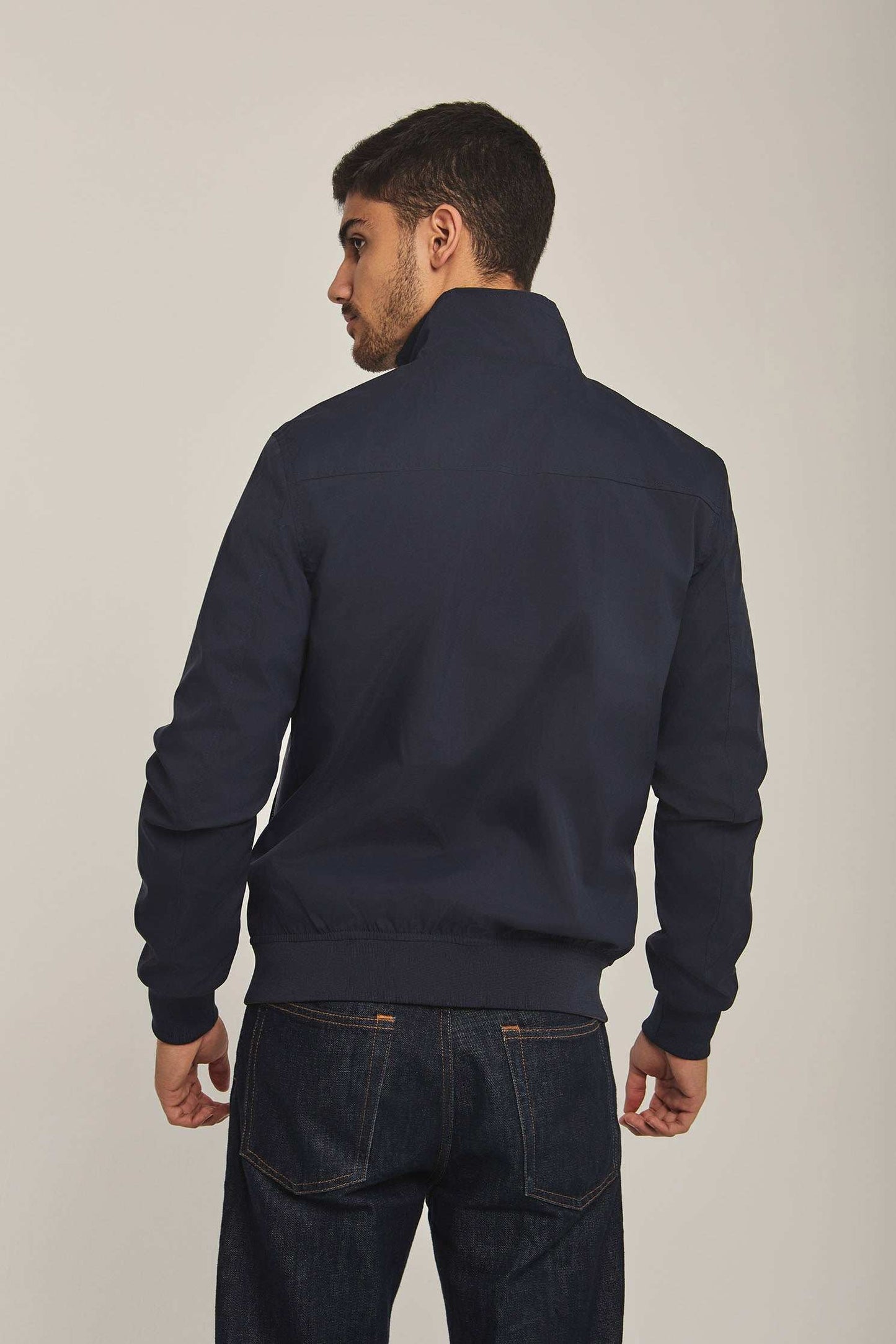 Men Regular Fit Jacket - Navy