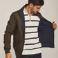 Men Regular Fit Jacket - Navy