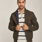 Men Regular Fit Jacket - Navy