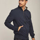 Men Regular Fit Jacket - Navy