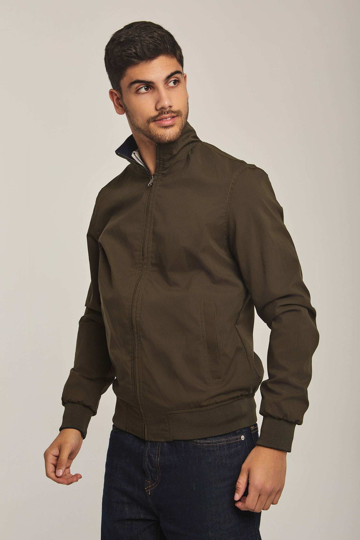 Men Regular Fit Jacket - Navy