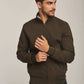 Men Regular Fit Jacket - Navy