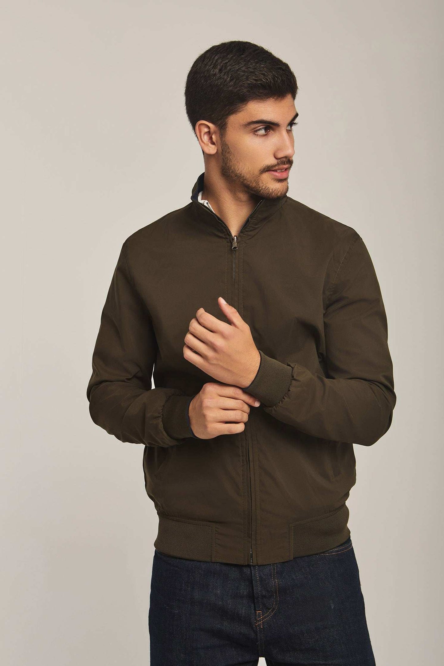 Men Regular Fit Jacket - Navy