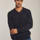 Men Regular Fit Pullover - Navy