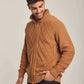 Men Regular Fit Cardigan - Brown