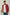 Man modeling casual red jacket with beige lining, white t-shirt, and blue jeans