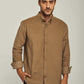 Men Regular Fit Shirt - Brown