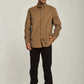 Men Regular Fit Shirt - Brown