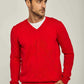 Men Regular Fit Pullover - Red