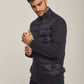 Men Regular Fit Jacket - Navy