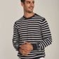 Men Regular Fit Pullover - Navy