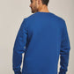 Men Regular Fit Sweat Shirt - Blue