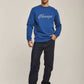 Men Regular Fit Sweat Shirt - Blue