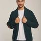 Men Regular Fit Cardigan - Green