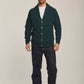 Men Regular Fit Cardigan - Green