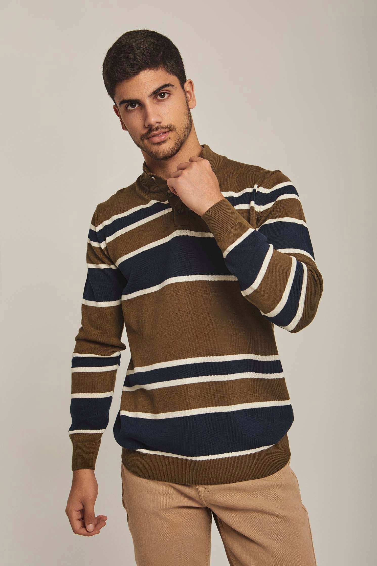 Men Regular Fit Pullover - Green