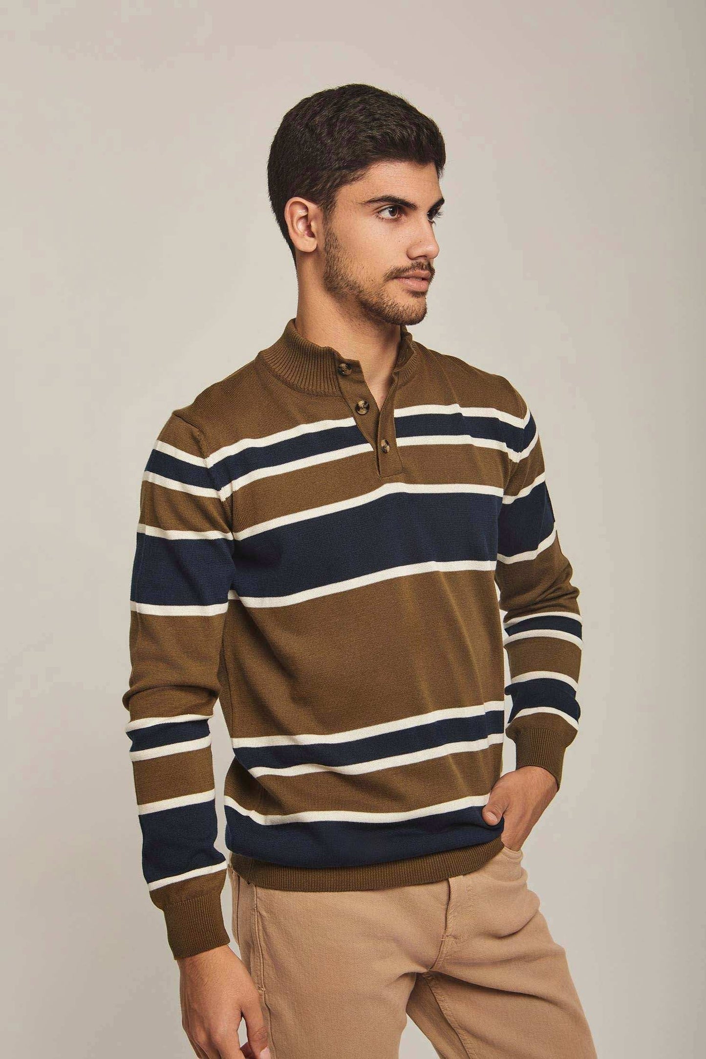 Men Regular Fit Pullover - Green