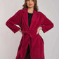 Women Regular Fit Coat - Red