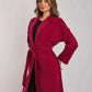 Women Regular Fit Coat - Red