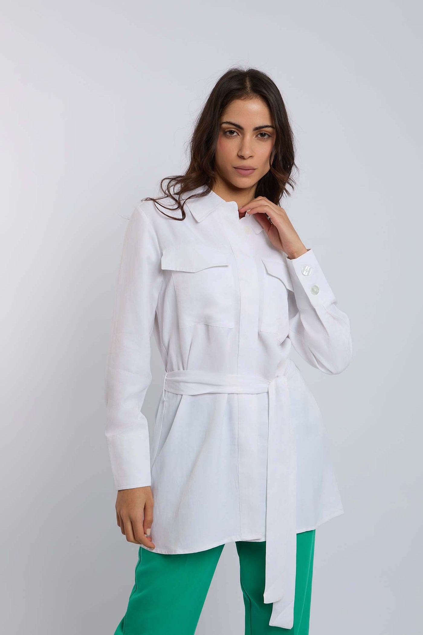 Women Regular Fit Jacket - White