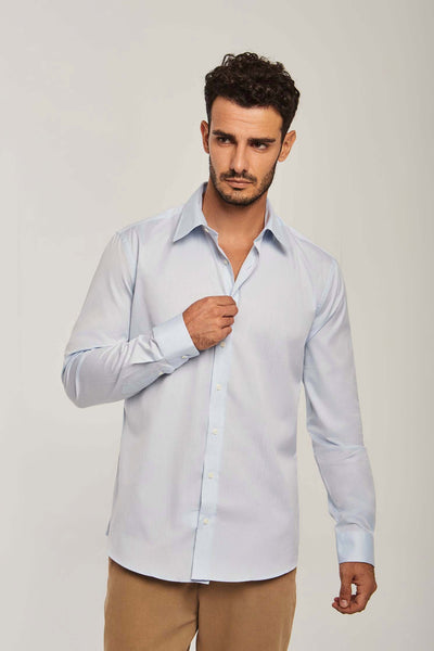 Men Regular Fit Shirt - Blue