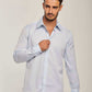 Men Slim Fit Shirt - Blue
