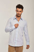 Men Slim Fit Shirt - Blue